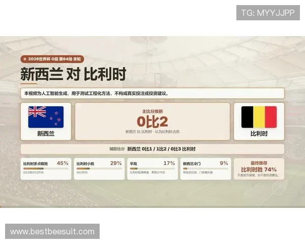2026年世界杯新西兰VS比利时比赛比分结果及赛后精彩瞬间盘点